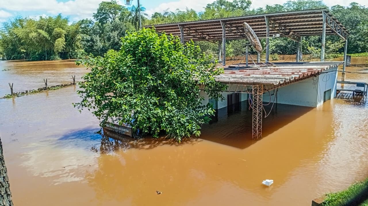 Fenómeno El Niño en Corpus Christi Misiones (Foto: Marcos Otaño)