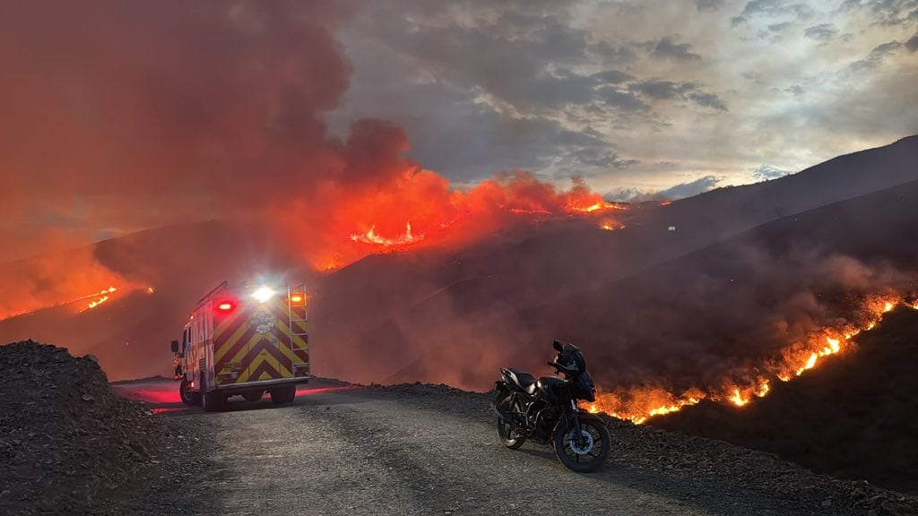 Incendio en Yumbo amenaza zonas de Cerro El Gordo y Dapa y activa alerta por viviendas