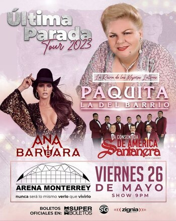 La cantante suele aparecer en