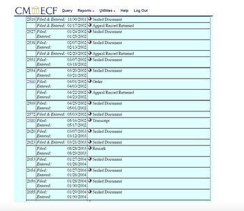 Los últimos informes donde se