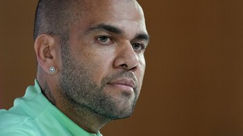 La reacción de Dani Alves