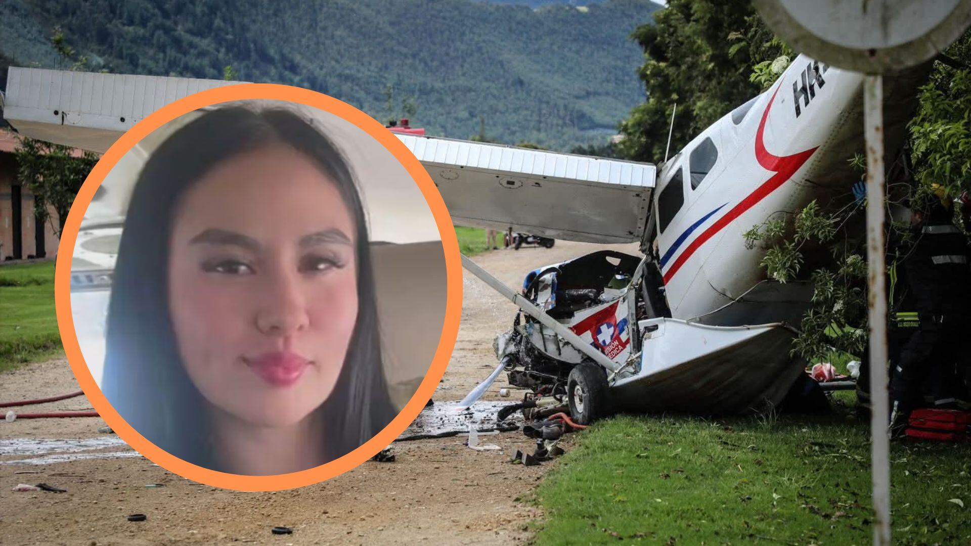 Accidente de avión en Cundinamarca dejó una persona muerta - crédito Bomberos de Cundinamarca/captura de pantalla City TV