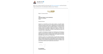 "Bien por la denuncia! El