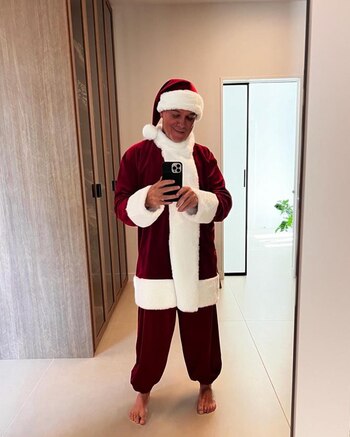 Alejandro Sanz en la Navidad 2023 (Instagram)