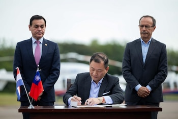 El embajador de Taiwán en