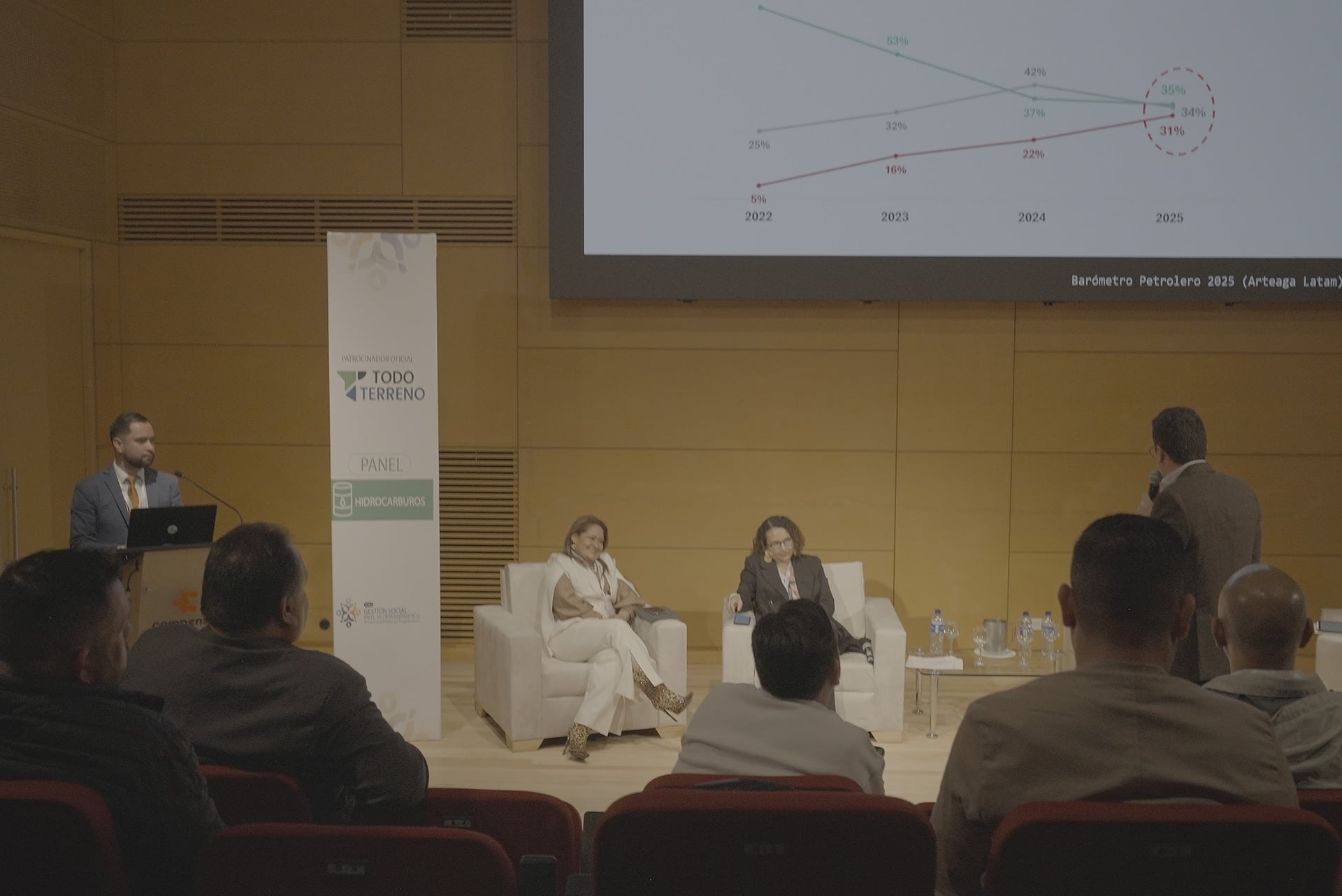 Un panel del foro en la edición del año pasado