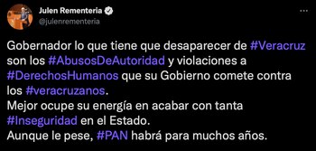 Tras las declaraciones de García,