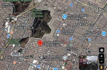 El lugar de la agresión fue en un departamento de la colonia Martín Carrera en la delegación Gustavo A. Madero, en la Ciudad de Méxio Foto: Maps