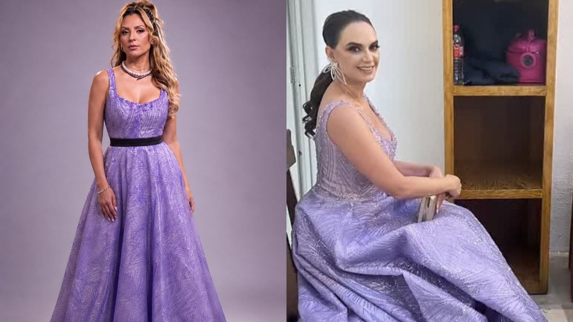 La prenda de la exintegrante de OV7 es una pieza de alta costura del diseñador Felipe Alvarado con historial en certámenes de belleza. (Instagram:felipealavarado)