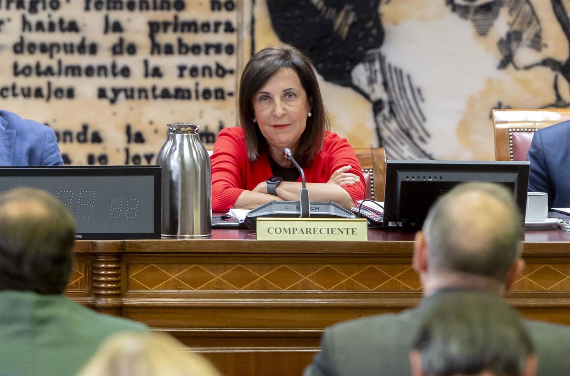 26/08/2025 La ministra de Defensa, Margarita Robles, durante la comparecencia ante la Comisión de Defensa, en el Senado, a 26 de agosto de 2025, en Madrid (España). Durante la comparecencia, ha informado sobre las medidas adoptadas por su ministerio ante la grave situación de incendios forestales que afecta a distintos territorios del país, y que ha requerido la intervención urgente de unidades de las Fuerzas Armadas.
POLITICA
Alberto Ortega - Europa Press