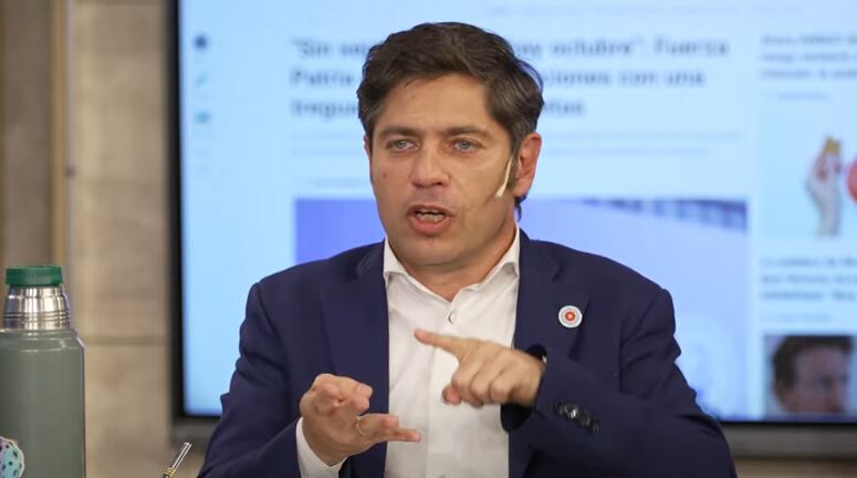Axel Kicillof, gobernador bonaerense