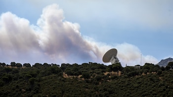 La NASA evaluará los daños por los incendios en su complejo de Robledo de Chavela (Madrid) "cuando sea seguro hacerlo"