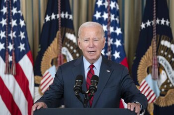 El presidente de EEUU, Joe Biden. Europa Press/Contacto/Bonnie Cash - Pool via CNP