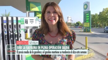 La reportera Rocío Romero, en