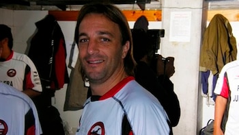 Walter Viqueira en el vestuario