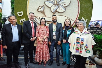 En la imagen, el viceministro