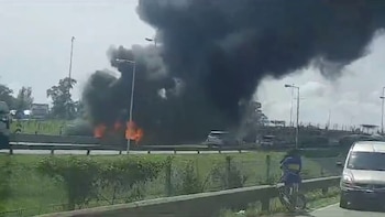 Automovilistas que pasaban por el