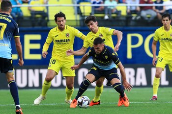 Los jugadores del Villarreal Dani