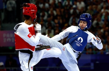 Daniela Souza en París 2024. (REUTERS/Albert Gea)