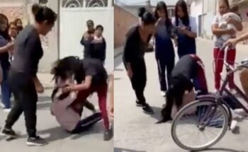 peleas entre alumnas de secundaria