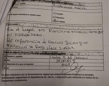 Actas de la cartera de