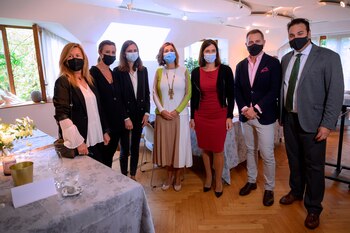 La consejera de Presidencia, Paula