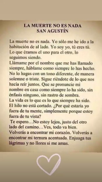 Las historias que compartió Milagros