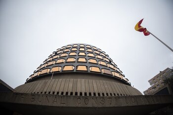 Fachada del Tribunal Constitucional (Eduardo Parra / Europa Press)