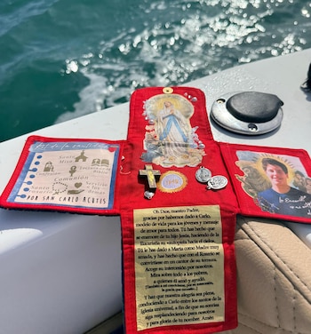 Después del rescate en Cartagena, Luciana Dangond Farah publicó en Instagram cuatro imágenes sobre la deriva y definió la experiencia como un segundo nacimiento - crédito lucianadangond/Instagram