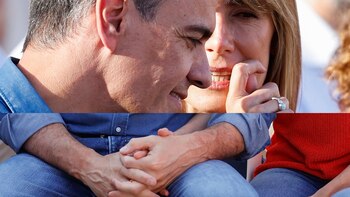 Pedro Sánchez y Begoña Gómez,
