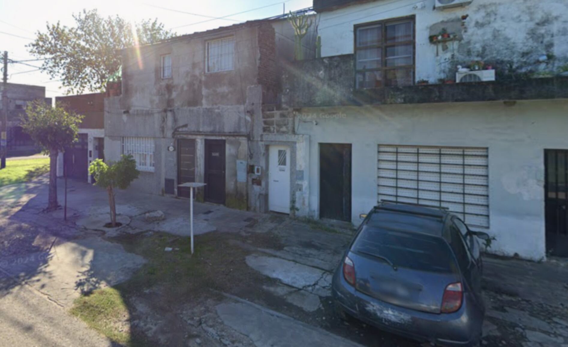 La casa de la calle Uruguay al 5300 de Rosario donde ocurrieron los hechos el 6 de abril pasado (Google Maps)
