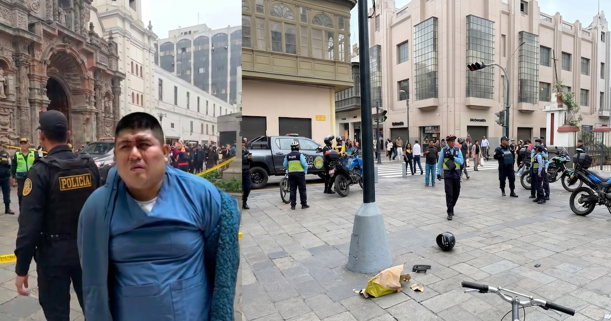Terror in Lima: four armed criminals broke into a church, shot a camber and escaped with more than $15,000