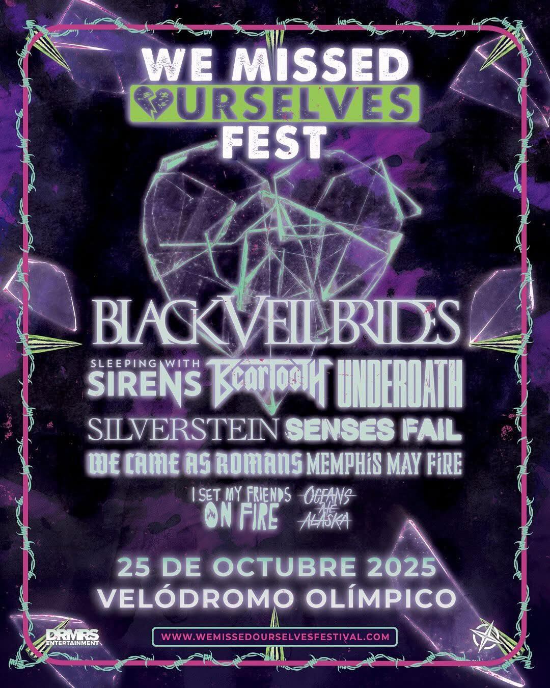 El Velódromo Olímpico será la sede de la segunda edición del WMOF. (Facebook We Missed Ourselves)