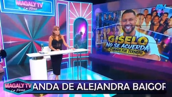 ¿Quién ayudó a Edson Dávila a convertirse en ‘Giselo’? El papel de Gisela Valcárcel en su carrera. Captura: Magaly TV La Firme.