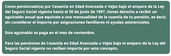 Derechos a aguinaldo explicados por el IMSS en el portal del Gobierno de México. (Captura de pantalla)