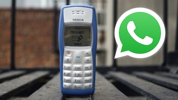 ¿El Nokia 1100 tiene WhatsApp?