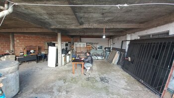 Uno de los domicilios allanados