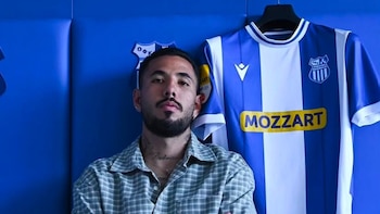 Sergio Peña empieza un nuevo capítulo en su vida al incorporarse al OFK Belgrado. - Crédito: Difusión