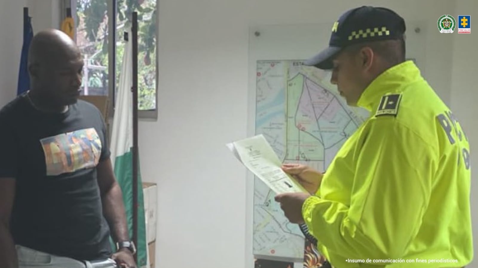 La Dijín detuvo al subintendente Cristian Fernando Mosquera Rentería y a la patrullera Diana Marcela Castro Reina - crédito Policía