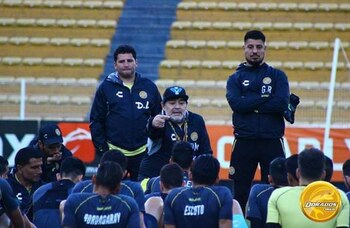 Romero junto a Diego en