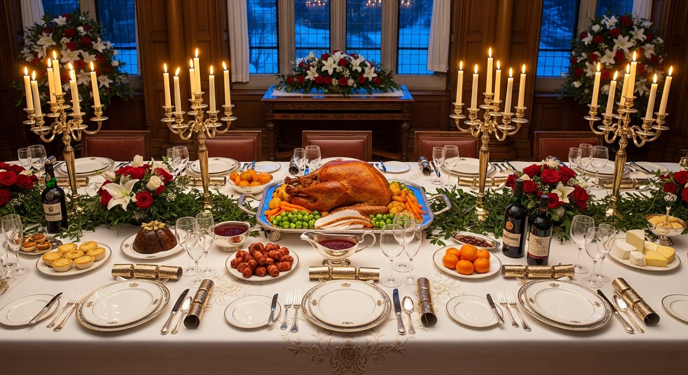 La cena navideña en México, centrada hoy en el pavo, es una tradición reciente que surgió en el siglo XX con la influencia de Estados Unidos. (Imagen Ilustrativa Infobae)