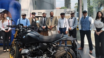 El Paseo de Caballeros reúne a motociclistas para concientizar sobre la prevención del cáncer de próstata y la salud masculina. (Infobae / A. Parada)