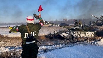 La retirada de los soldados