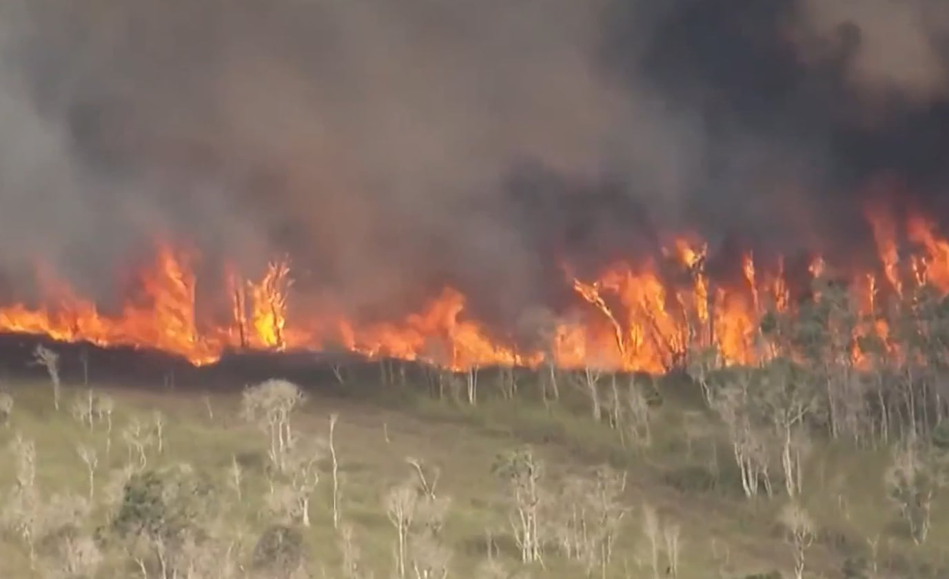 El Servicio Nacional de Meteorología de Miami mantuvo una alerta de calidad del aire en Broward por el humo del incendio Quarry 2 en Miami-Dade (NBC 6)