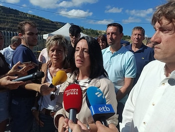 12/09/2026 La secretaria de Organización del PSOE, Rebeca Torró, en la Burdin Jaia de Abanto Zierbena (Bizkaia)
POLITICA