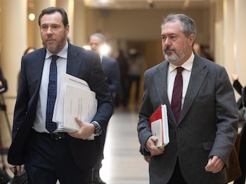 El ministro de Transportes y