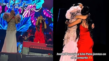 Isabel Pantoja cantó junto a Lita Pezo en su concierto en Lima: “Siempre te voy a llevar en mi corazón”
