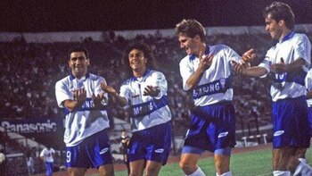 Tudor, junto al Beto Acosta