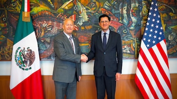 Roberto Velasco y Ronald Johnson revisan agenda bilateral en medio de tensiones por el T-MEC