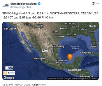 (X @SismologicoMX)
